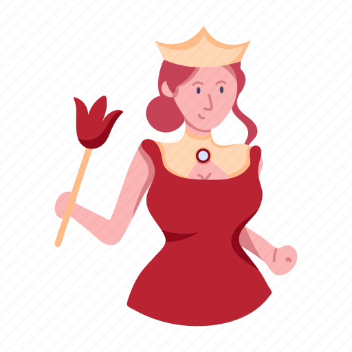 Princess, princess character, princess avatar, queen, lady ruler icon - Download on Iconfinder