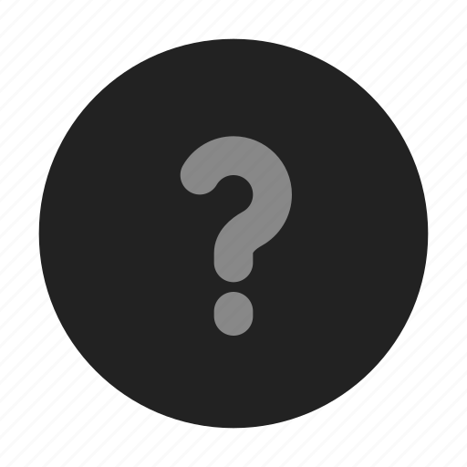 Question, circle, fill icon - Download on Iconfinder