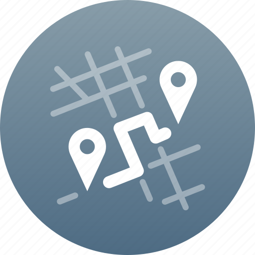 Destination, distance, gps, map, map marker, marker icon - Download on Iconfinder