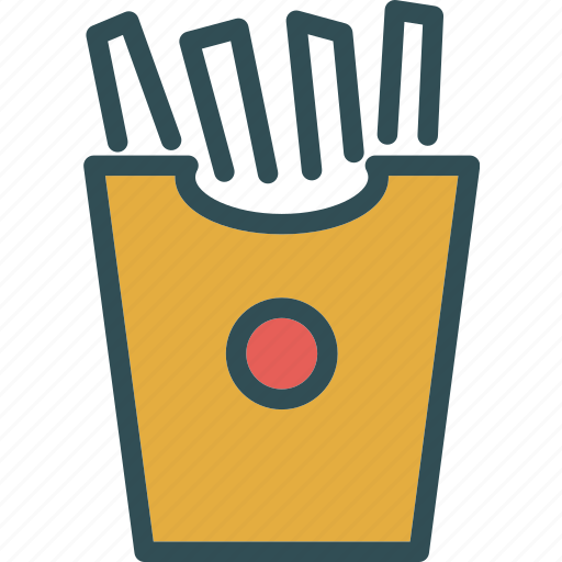 Drink, food, frenchfries, grocery, kitchen, restaurant icon - Download on Iconfinder