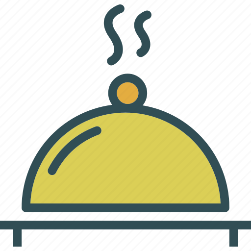 Dish, dome, drink, food, grocery, kitchen, restaurant icon - Download on Iconfinder
