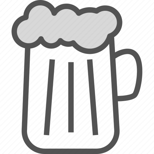 Bearglass, drink, food, grocery, kitchen, restaurant icon - Download on Iconfinder