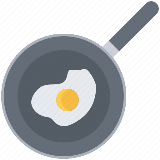 Cook, cooking, egg, fried, frying, kitchen, pan icon - Download on Iconfinder