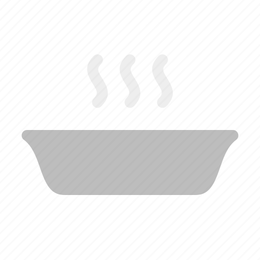 Bake, bakery, baking tray with smoke, oven icon - Download on Iconfinder