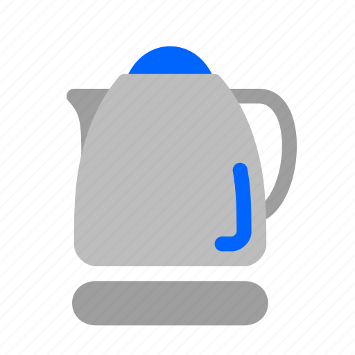 Boiling kettle, hot water kettle, kettle, tea kettle, teapot icon - Download on Iconfinder