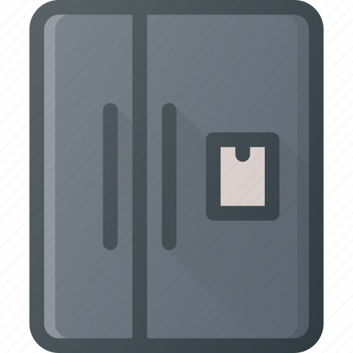 Cold, freeze, fridge, kitchen, refregirator icon - Download on Iconfinder