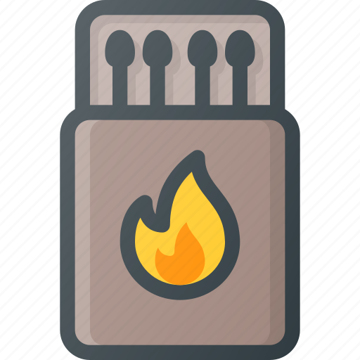 Box, kitchen, match, matchbox, matches icon - Download on Iconfinder