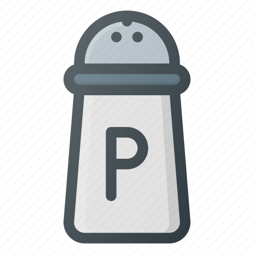Caster, kitchen, pepper, pot icon - Download on Iconfinder
