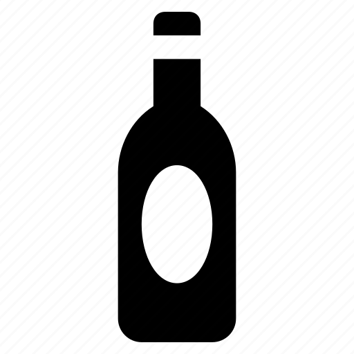 Bottle, glass, kitchen, liquor, wine, wine bottle icon - Download on Iconfinder