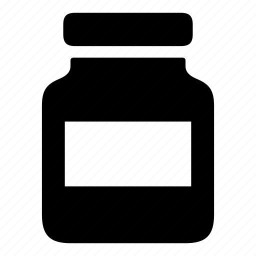 Bottle, food, glass, jam, jar, mason icon - Download on Iconfinder