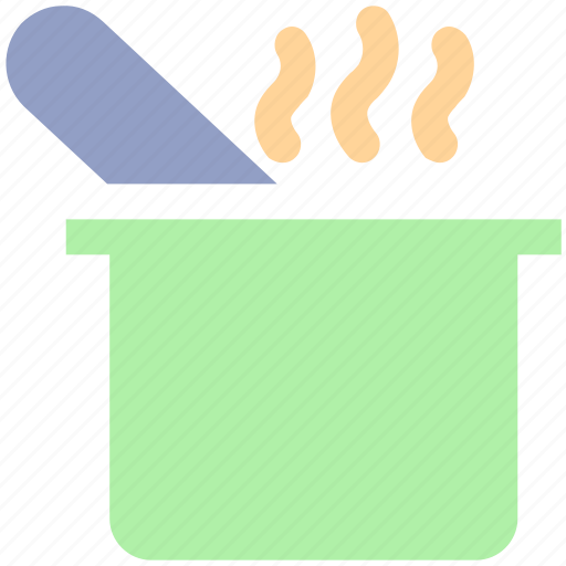 Cooking, kitchen, pan, restaurant, soup, spoon, utensil icon - Download on Iconfinder