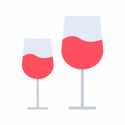 Wine glasses, celebration, cheers, glasses, holiday icon - Download on Iconfinder