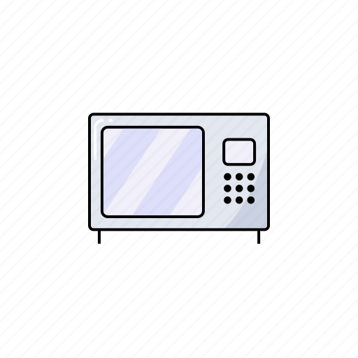 Microwave, kitchen, cooking, food, oven, healthy, restaurant icon - Download on Iconfinder