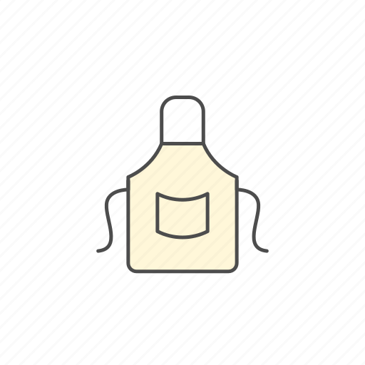 Apron, chef, cloth, cooking, kitchen, mama icon - Download on Iconfinder