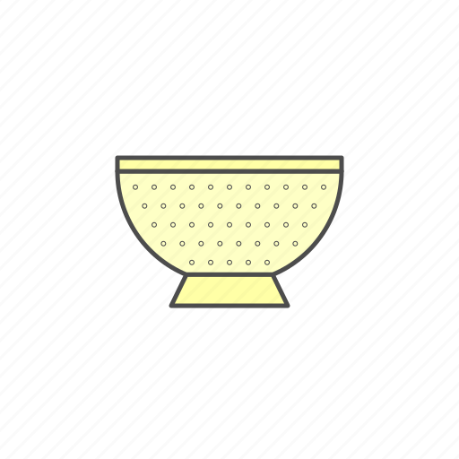 Bowl, colander, filter, rice icon - Download on Iconfinder