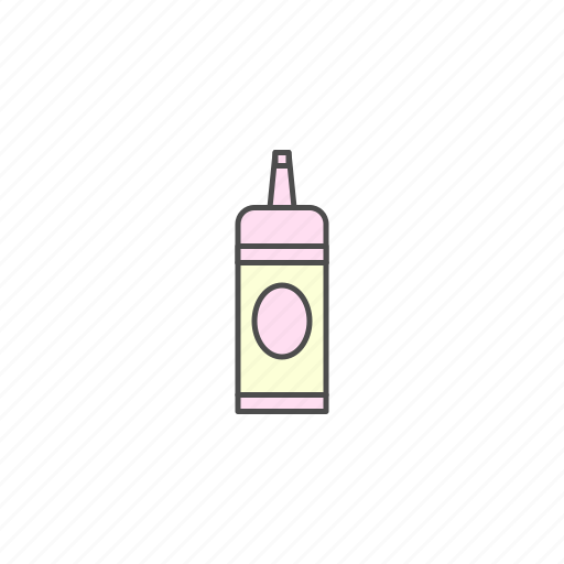 Bottle, ketchup, mayonnaise, sauce, tomato icon - Download on Iconfinder