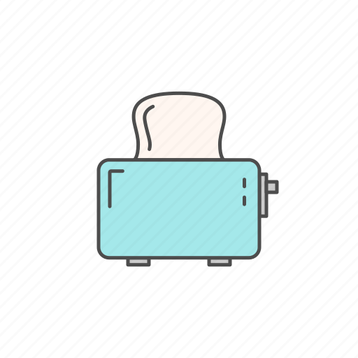Bread, electronic, kitchen, toaster icon - Download on Iconfinder