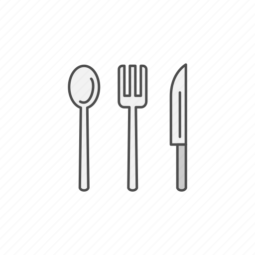 Dinner, eat, food, fork, knife, restaurant, spoon icon - Download on Iconfinder