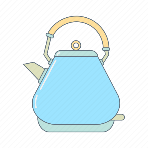 Coffee, electronic, hot drink, kettle, kitchen appliance, kitchenware, tea icon - Download on Iconfinder