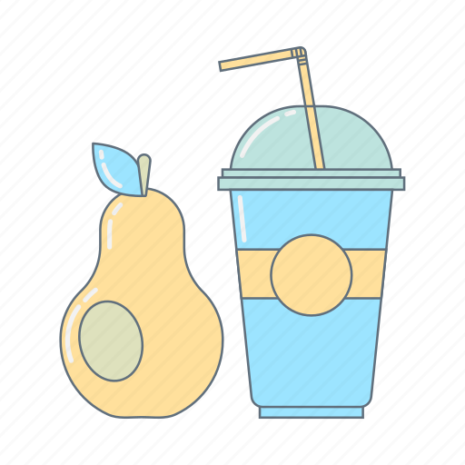 Drink, fresh, healthy food, meal, pear, shake, smothie icon - Download on Iconfinder