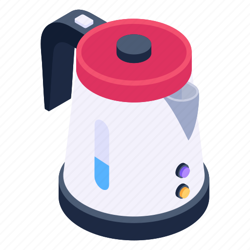 Kettle, electric kettle, teakettle, water boiler, kitchenware icon - Download on Iconfinder