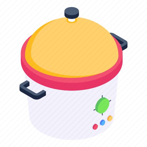 Electric cooker, pressure cooker, rice cooker, kitchenware, cookware icon - Download on Iconfinder