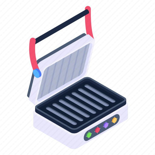 Grill, electric grill, kitchenware, cookware, grill machine icon - Download on Iconfinder