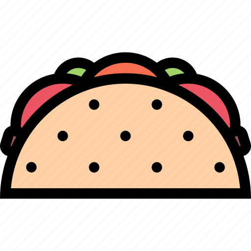 Cafe, fast food, food, kitchen, restaurant, taco icon - Download on Iconfinder