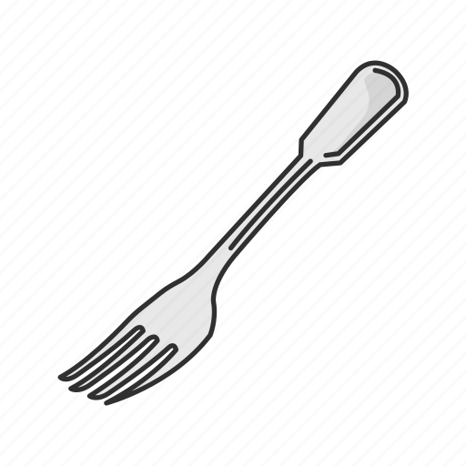 Cutlery, food, fork, kitchen, kitchenware, tool, utensil icon - Download on Iconfinder