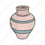 container, furniture, jar, jug, pot, pottery, vase 