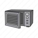 appliances, cooking, heating, household, kitchen, microwave, oven