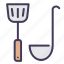 spatula, kitchen, cooking, equipment 