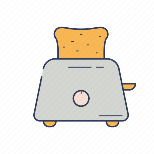 Breakfast, cook, drink, food, kitchen, toaster icon - Download on Iconfinder