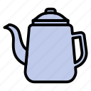appliance, drink, kettle, kitchen, teapot