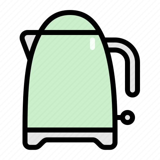 Kettle, teapot, kitchen, cook, tool icon - Download on Iconfinder