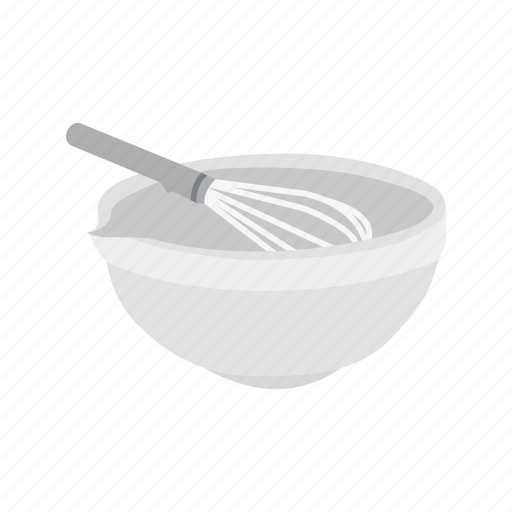 Bowl, container, food, food bowl, kitchen, utensil, whisk icon - Download on Iconfinder