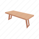 coffee table, dinner table, household, kitchen, rectangular table, table
