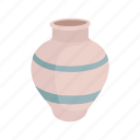 container, furniture, jar, jug, pot, pottery, vase
