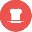 chef, cooked, food, hat, plate, restaurant, spoon 