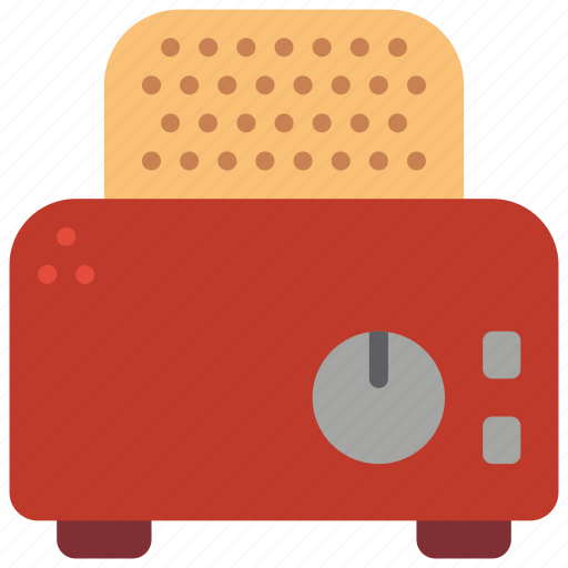 Appliance, bread, breakfast, cooking, kitchen, toaster, utilities icon - Download on Iconfinder
