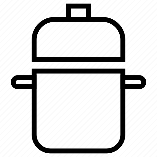 Kitchen, outline, pan, utensil icon - Download on Iconfinder
