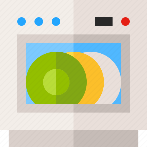 Dish, dishwasher, kitchen, plate rack, shelf icon - Download on Iconfinder
