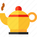 kettle, kitchen, pot, tea, teakettle, teapot