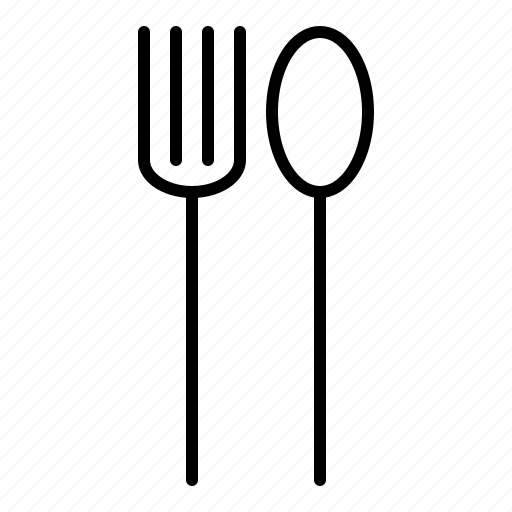 Cutlery, dinner, fork, spoon icon - Download on Iconfinder