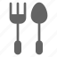 fork, kitchen, spoon, cutlery 