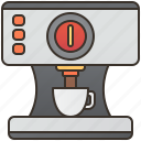 barista, coffee, espresso, machine, professional