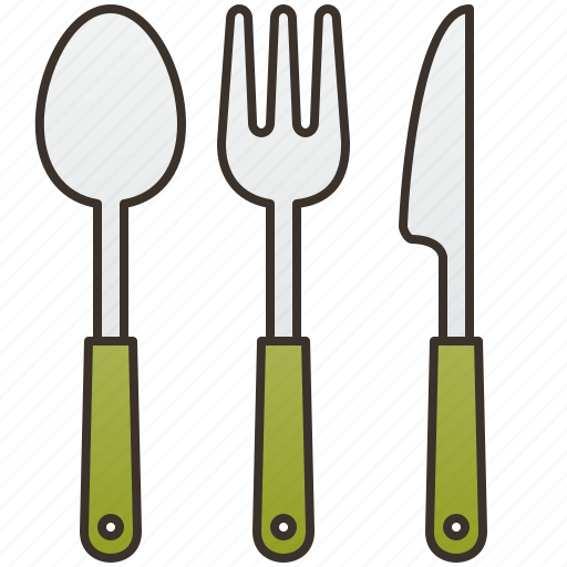 Cutlery, dinnerware, fork, knife, spoon icon - Download on Iconfinder
