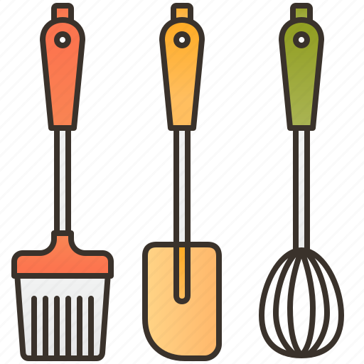 Brush, pastry, spatula, utensils, whisk icon - Download on Iconfinder