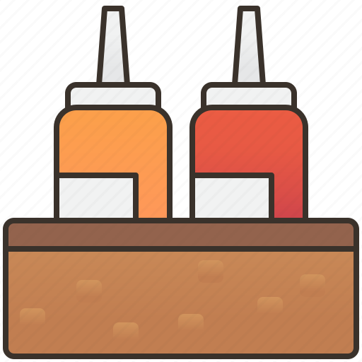 Bottles, chili, dressings, ketchup, sauce icon - Download on Iconfinder