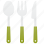 cutlery, dinnerware, fork, knife, spoon 
